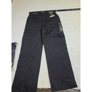 Art Class Boys Cargo Pants Black Mid Rise Relaxed Leg Size L 10/12 NWT